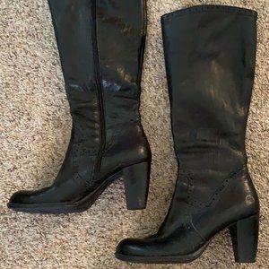 Born Leather Dress Boots